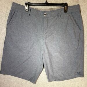 O’Neill Blue Heather Hybrid Shorts Men’s Size 38
